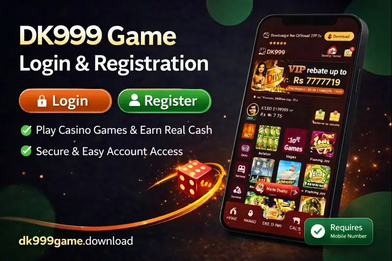 DK999 Game Login and Register